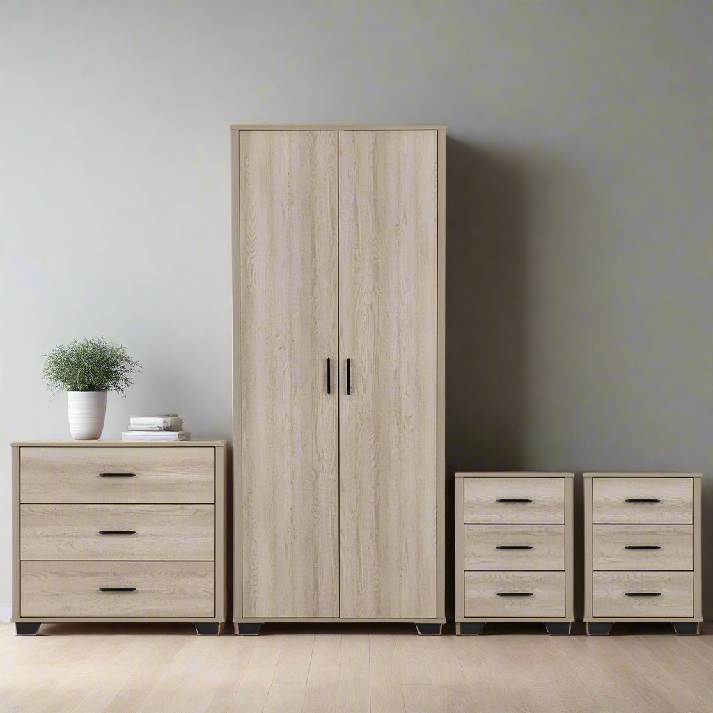 Oliver 3 Door Wardrobe Bedroom Set