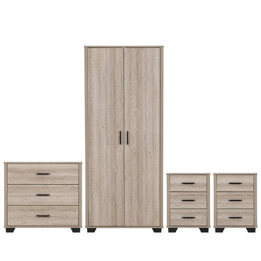 Oliver 3 Door Wardrobe Bedroom Set