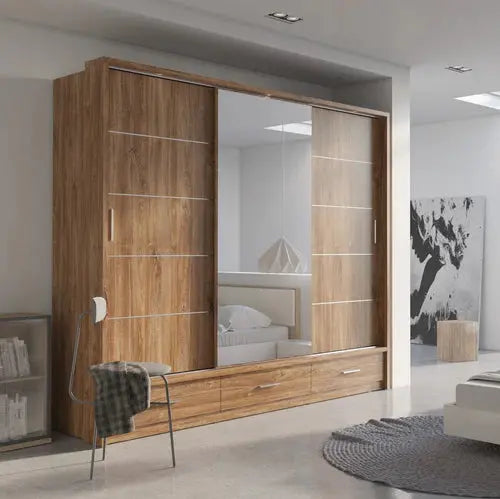Arti AR-01 Sliding Door Wardrobe 250cm Eco Sleep