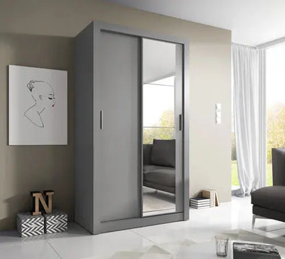 Arti AR-06 - 2 Sliding Door Wardrobe 120cm Eco Sleep