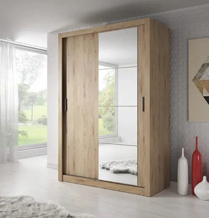 Arti AR-06 - 2 Sliding Door Wardrobe 120cm Eco Sleep