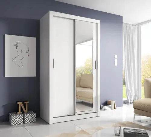 Arti AR-06 - 2 Sliding Door Wardrobe 120cm Eco Sleep