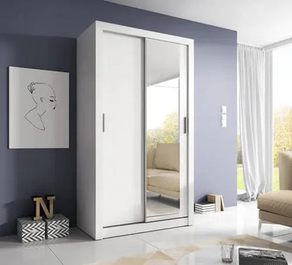 Arti AR-06 - 2 Sliding Door Wardrobe 120cm Eco Sleep